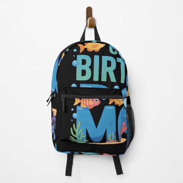 Item preview, Mom of The Birthday Boy Aquarium Sea Animals Matching designed and sold by BlassmausArt.