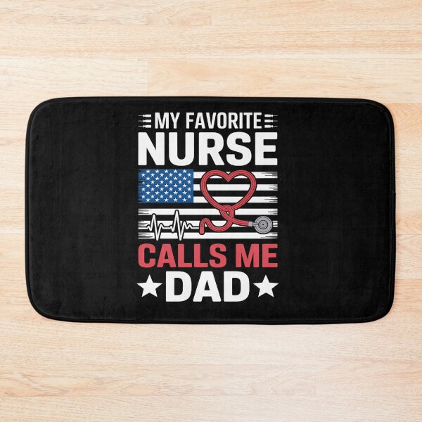 Item preview, my nurse calls me dad nurse flag designed and sold by BlassmausArt.