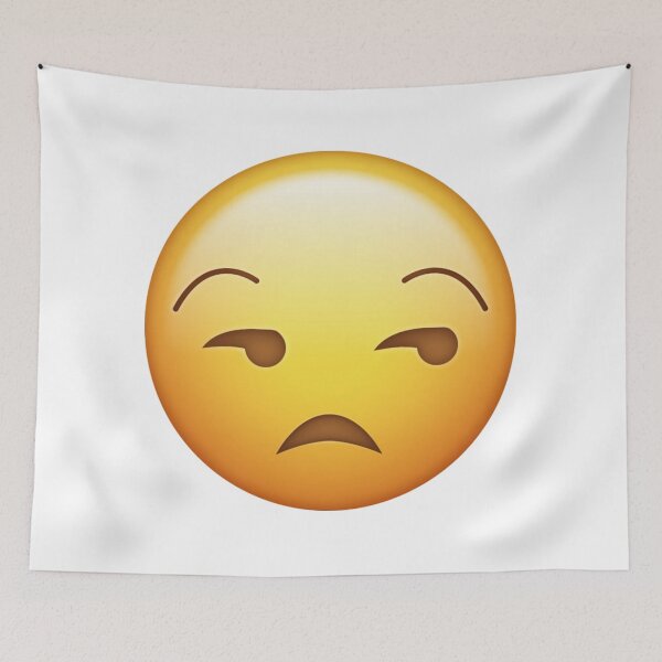 Item preview, Unamused Face Bored Sarcastic Vibe designed and sold by Tom-Riley.