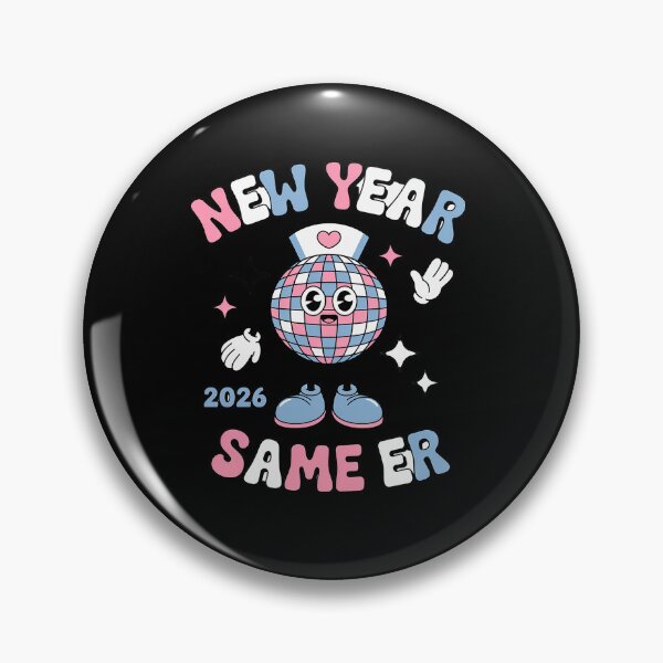 Item preview, New Year Same ER 2026 Emergency Department Nurse Eve Day designed and sold by BlassmausArt.