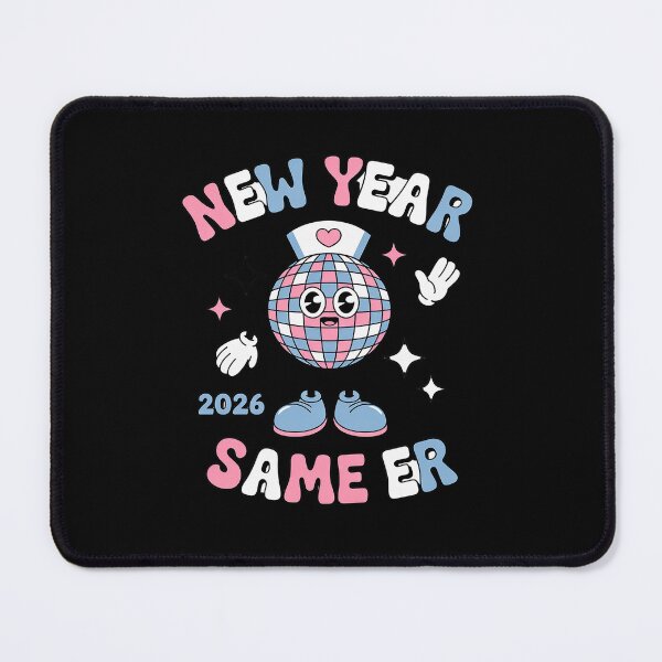 Item preview, New Year Same ER 2026 Emergency Department Nurse Eve Day designed and sold by BlassmausArt.