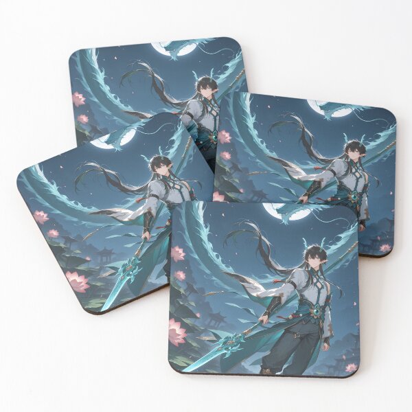 Item preview, Dan Heng Honkai Star Rail Lotus Spear Moonlight designed and sold by TanglenRabbit.