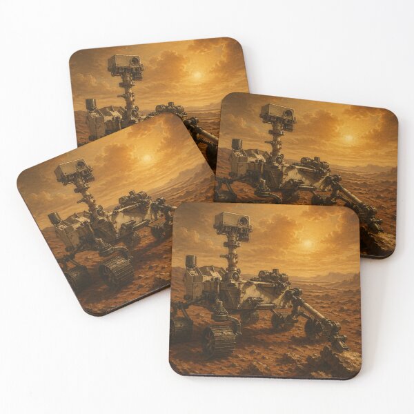 Item preview, Renaissance Mars Rover Chiaroscuro Space Art Print designed and sold by BlairWynne.
