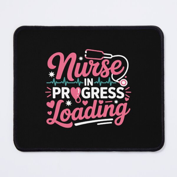 Item preview, Nurse in Progress Nursing Student Future Nurse RN ER ICU CNA designed and sold by BlassmausArt.