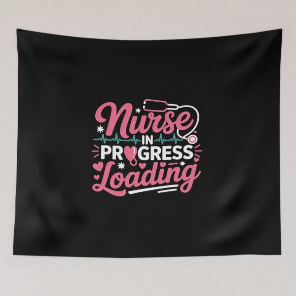 Item preview, Nurse in Progress Nursing Student Future Nurse RN ER ICU CNA designed and sold by BlassmausArt.