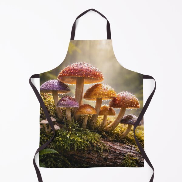 Item preview, Dew-Kissed Forest Mushrooms designed and sold by Pixel Junkies Studio.