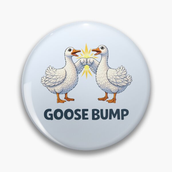 Item preview, Goose Bump - Funny Animal Pun designed and sold by Myra365Art.