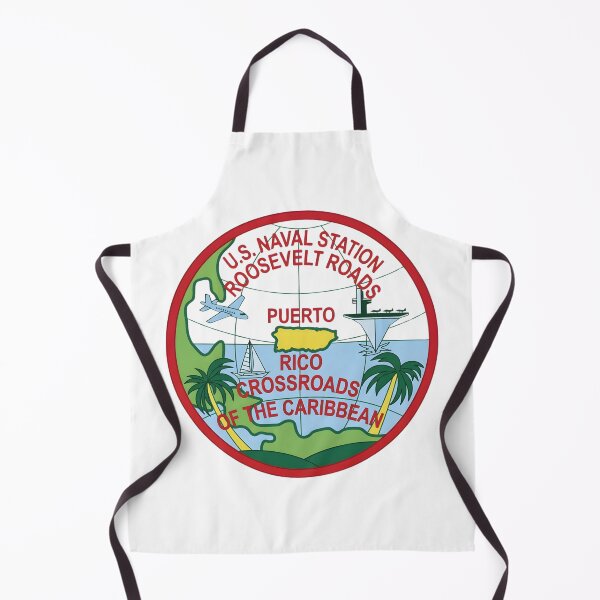 Item preview, U.S. Naval Station Roosevelt Roads Puerto Rico Crossroads of the Caribbean Emblem designed and sold by CharlieDesings.