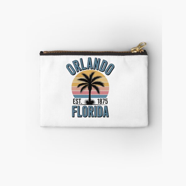 Item preview, Orlando Florida Vintage Beach Palm Trees Summer in Orlando designed and sold by BlassmausArt.