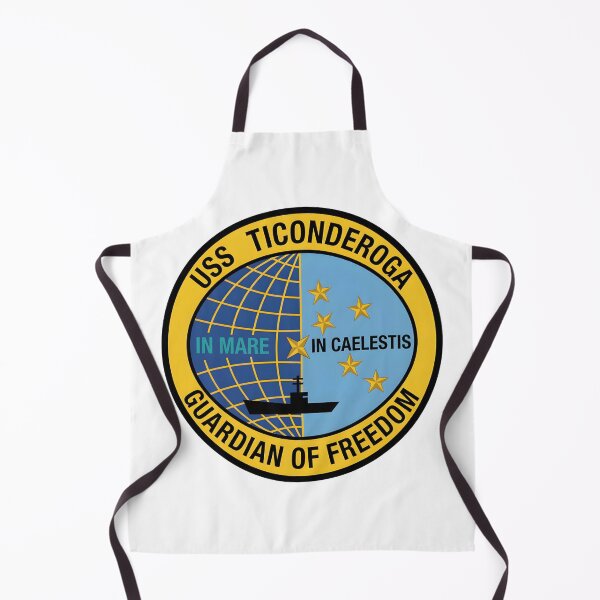 Item preview, USS Ticonderoga CG-47 Guardian of Freedom Guided Missile Cruiser Emblem designed and sold by CharlieDesings.