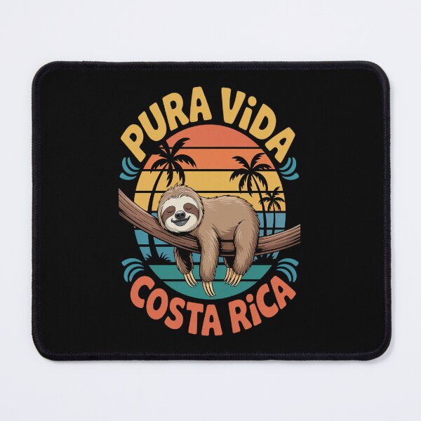 Item preview, Pura Vida Costa Rica Sloth Sunset Palms designed and sold by BlassmausArt.