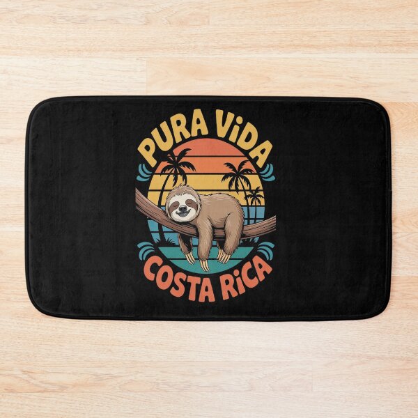 Item preview, Pura Vida Costa Rica Sloth Sunset Palms designed and sold by BlassmausArt.
