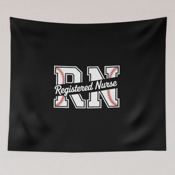 Item preview, Registered Nurse RN Baseball Nursing Game Day Sports Medical designed and sold by BlassmausArt.