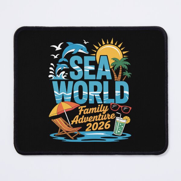 Item preview, Sea World Family Adventure 2026 Beach designed and sold by BlassmausArt.