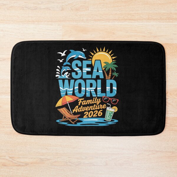 Item preview, Sea World Family Adventure 2026 Beach designed and sold by BlassmausArt.