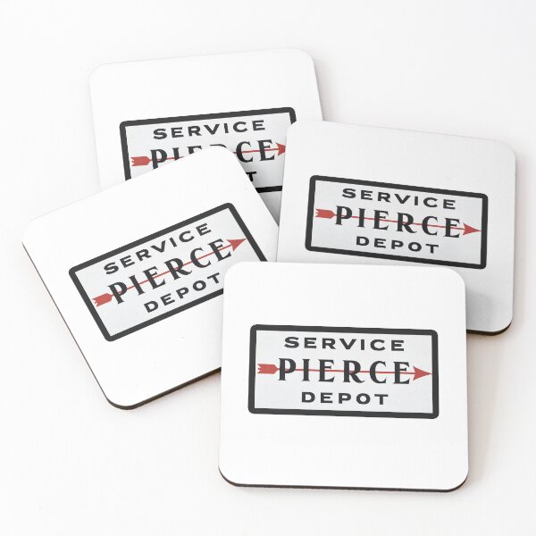 Item preview, Vintage Pierce Service Depot designed and sold by QuayTradingCo.