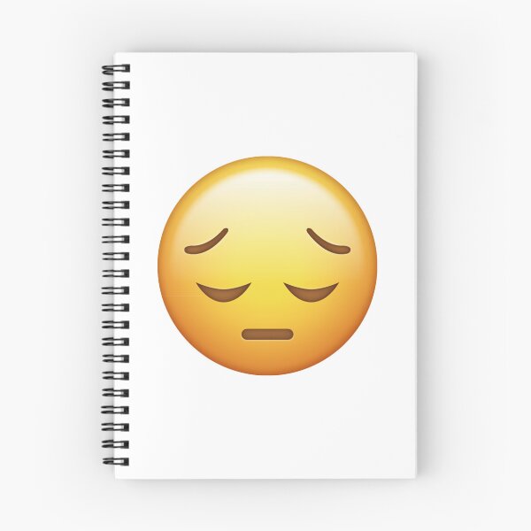 Item preview, Pensive Sad Emoji Lonely Reflective Mood designed and sold by Tom-Riley.