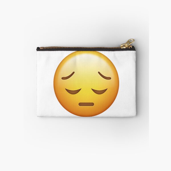 Item preview, Pensive Sad Emoji Lonely Reflective Mood designed and sold by Tom-Riley.