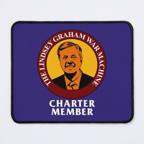Item preview, Lindsey Graham War Machine Charter Member designed and sold by Apparel43.