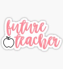 Pegatina Futuro maestro
