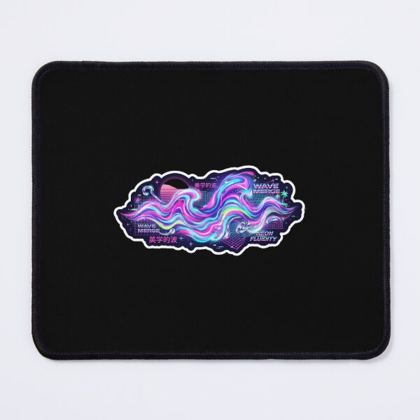 Item preview, Venti Abstract Wave Neon Aesthetic Design designed and sold by Venti waves.