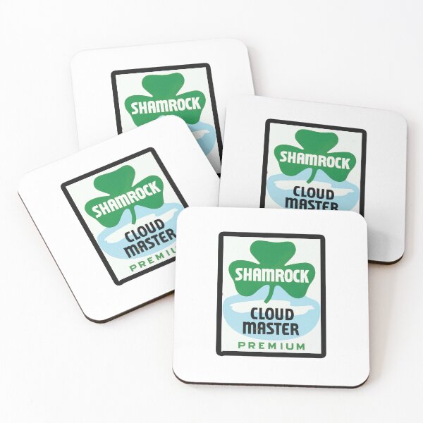 Item preview, Vintage Shamrock Cloud Master Premium Gasoline designed and sold by QuayTradingCo.