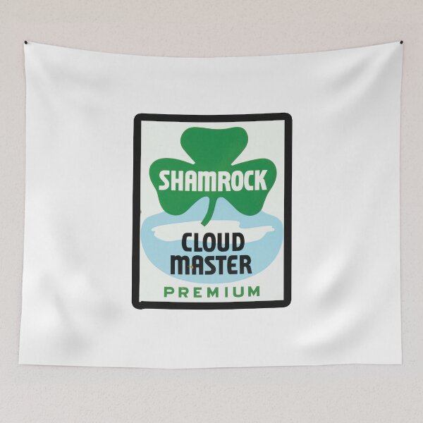 Item preview, Vintage Shamrock Cloud Master Premium Gasoline designed and sold by QuayTradingCo.