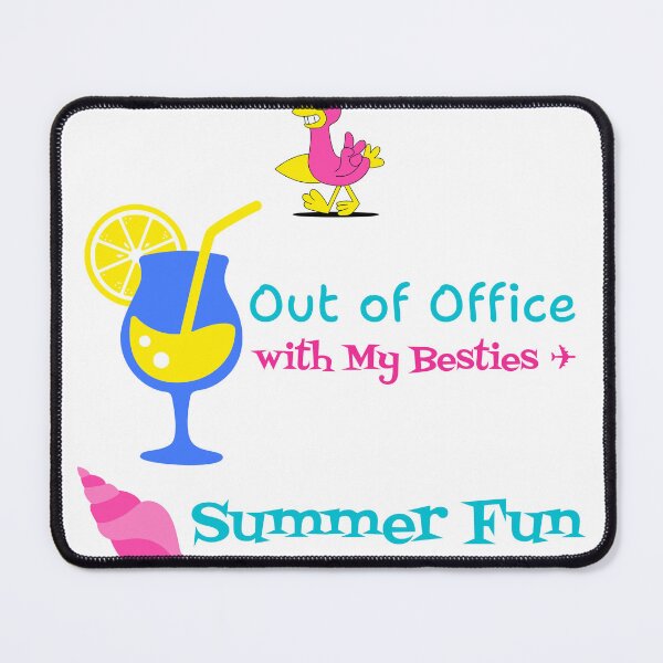 Item preview, Out of office with my besties is a girl's trip t-shirt designed and sold by BimJoe.