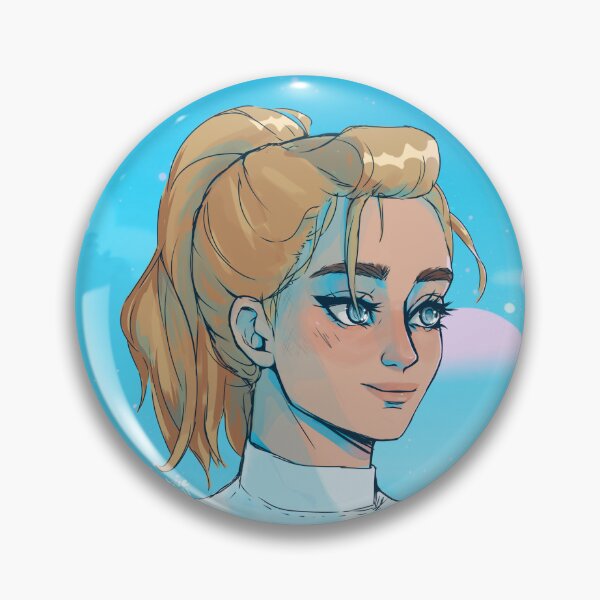 Item preview, Adora Portrait in Blue designed and sold by create-landfill.