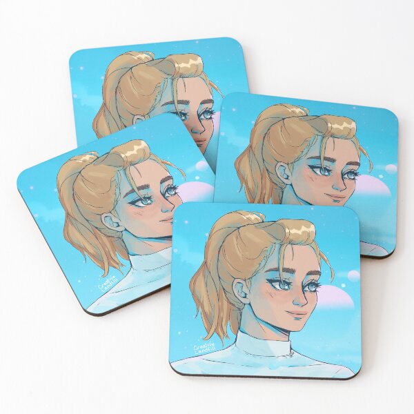 Item preview, Adora Portrait in Blue designed and sold by create-landfill.