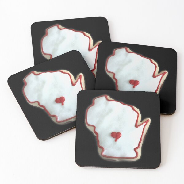 Item preview, Wisconsin Heart Cookie – Sweet Treat from Neat-o’s Bakery designed and sold by aadventures.