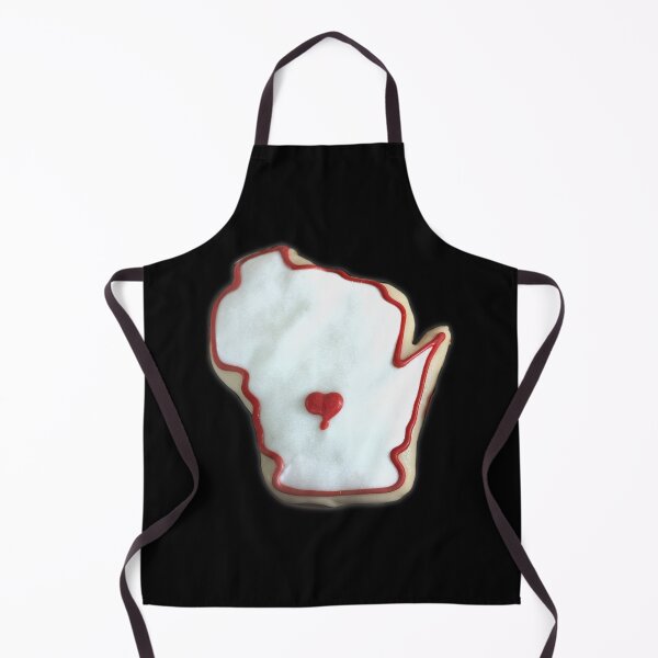 Item preview, Wisconsin Heart Cookie – Sweet Treat from Neat-o’s Bakery designed and sold by aadventures.