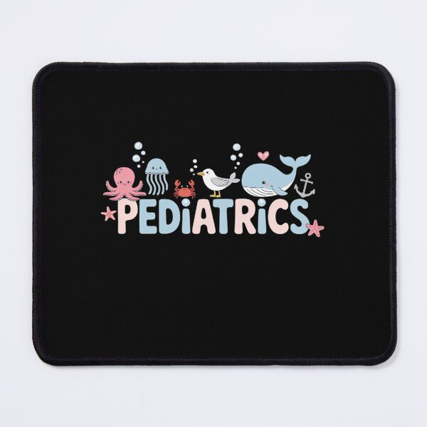 Item preview, Summer Sea Animal Pediatrics Nurse PEDS RN Pediatrician designed and sold by BlassmausArt.