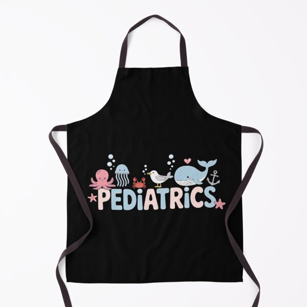 Item preview, Summer Sea Animal Pediatrics Nurse PEDS RN Pediatrician designed and sold by BlassmausArt.