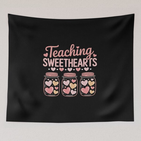 Item preview, Teachers Valentines Day - Teaching Sweethearts Hearts designed and sold by BlassmausArt.