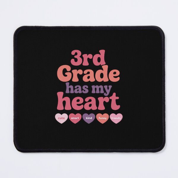 Item preview, Third Grade Has My Heart Groovy Valentines Day Teacher designed and sold by BlassmausArt.