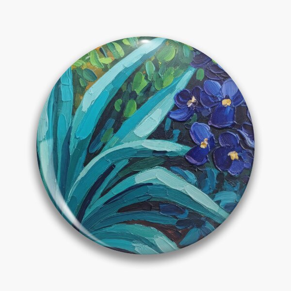 Item preview, Vibrant Agave Garden Oil Painting designed and sold by PixorStudio.