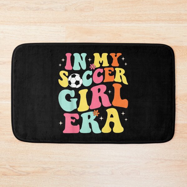 Item preview, In My Soccer Girl Era Retro Groovy Soccer Girl designed and sold by HazelWCagle.