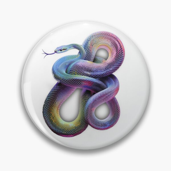Item preview, Colorful Snake | Neon Gradient | Psychedelic Animal Art designed and sold by Korvus Wear.