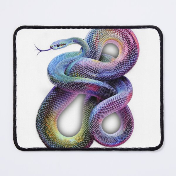 Item preview, Colorful Snake | Neon Gradient | Psychedelic Animal Art designed and sold by Korvus Wear.