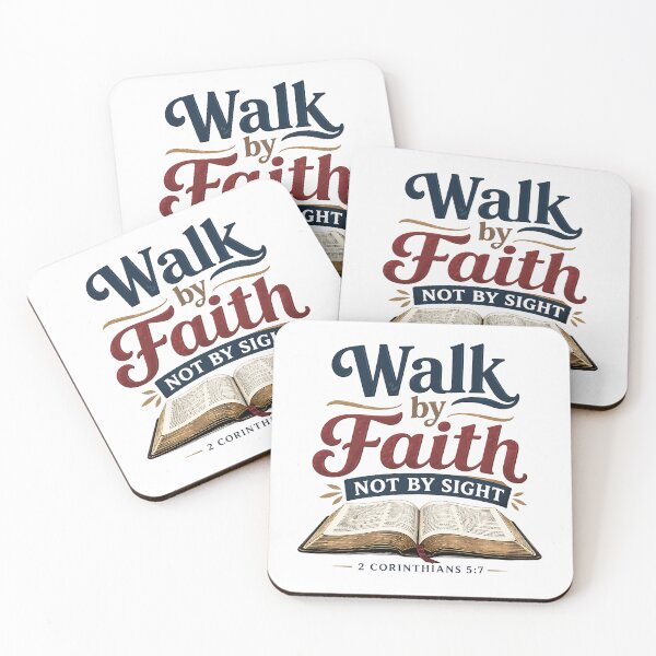Item preview, Walk by Faith not by sight.2 corinthians 5:7. designed and sold by Virtuousvogue.