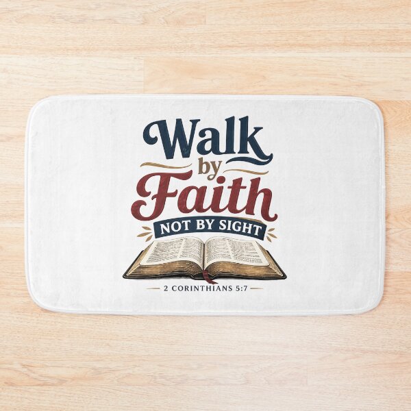 Item preview, Walk by Faith not by sight.2 corinthians 5:7. designed and sold by Virtuousvogue.