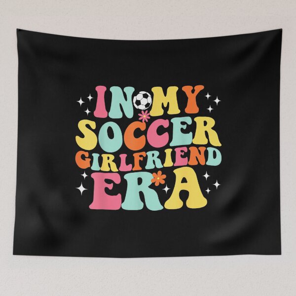 Item preview, In My Soccer Girlfriend Era Retro Game Day Groovy designed and sold by HazelWCagle.