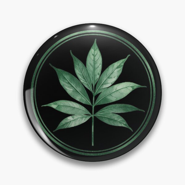 Item preview, Modern Botanical Plant Circle Round Design designed and sold by Digital Duniyah.