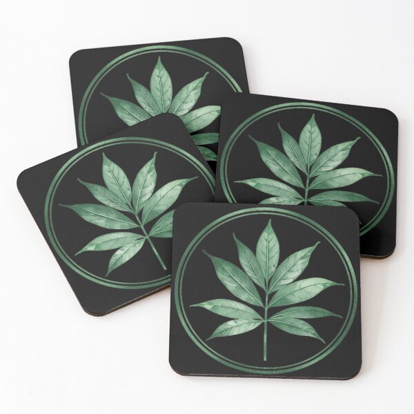 Item preview, Modern Botanical Plant Circle Round Design designed and sold by Digital Duniyah.