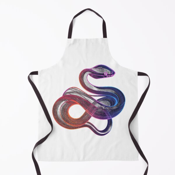 Item preview, Abstract Neon Snake | Flowing Gradient | Trippy Design designed and sold by Korvus Wear.