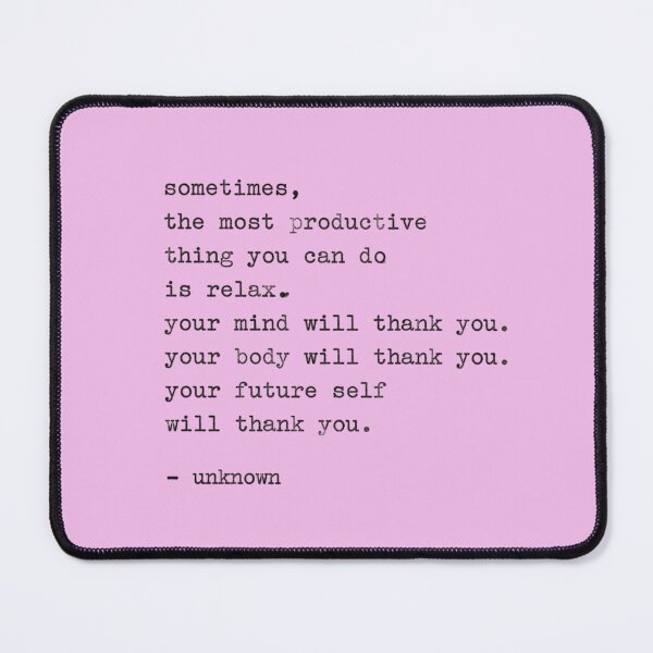 Item preview, Vintage Typewriter Quote Print – Sometimes the Most Productive Thing Is Relax Wall Art, Minimalist Motivational Typography Poster designed and sold by Sanika arts .