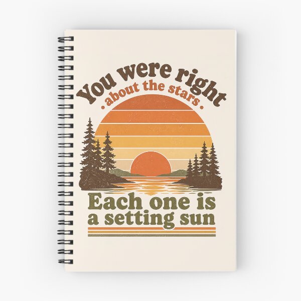 Item preview, You Were Right About the Stars – Wilco, Jesus Etc., Retro 70s Sunset Stripes Vintage Camp Quote T-Shirt designed and sold by DiamondSkyShirt.