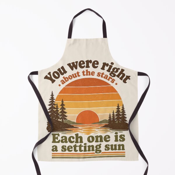 Item preview, You Were Right About the Stars – Wilco, Jesus Etc., Retro 70s Sunset Stripes Vintage Camp Quote T-Shirt designed and sold by DiamondSkyShirt.