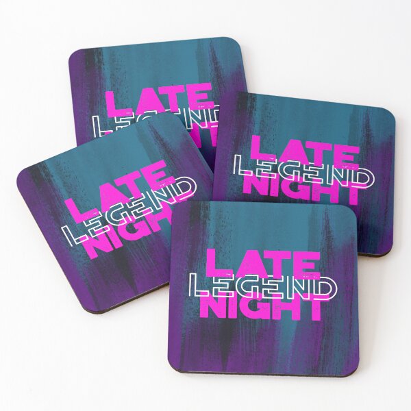 Item preview, Late Night Legend Water Color - Underdog Quirky Witty Funny Cool Minimalist Typography designed and sold by GraTEEtude.